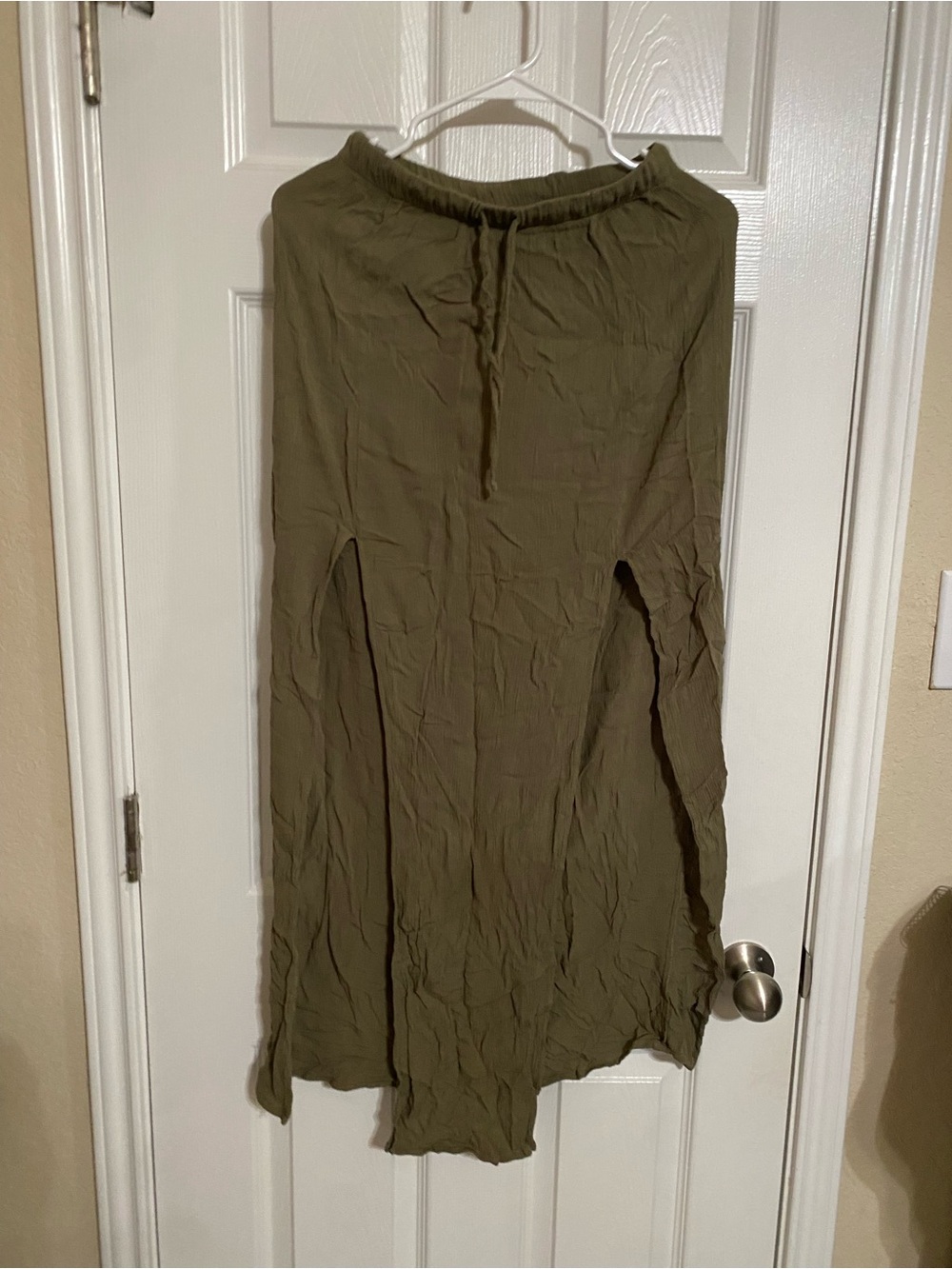 Forever 21 Olive Green Long Sleeve Tunic
